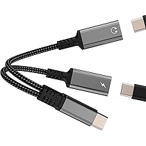Amazon.co.jp: タイプc イヤホンジャック変換アダプタ(2in1)USB C