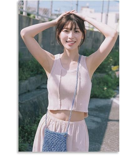 Amazon.co.jp: 白石まゆみ キャンバスアートポスター 水着写真ポスター