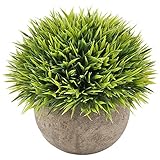 人工観葉植物 トピアリーボール GTidea 観葉植物 ミニ 鉢植え 丸鉢（紙製）インテリア イミテーション フェイクグリーン プレゼント お返し結婚祝い 新築祝い 退職祝い 還暦祝い 　