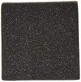 光 低反発ウレタン 黒 100×100×10㎜ テープ付 KTHU-1012T