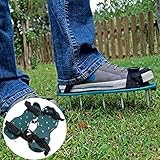 ガーデニング芝生芝生のプラスチック製のばっ気靴 Greensward スパイク機器を緩め
