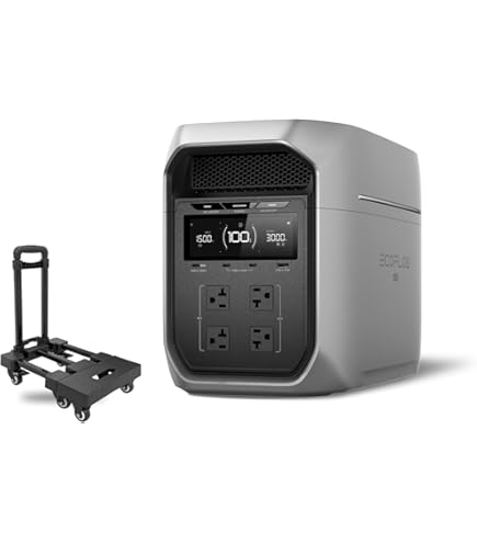 Amazon.co.jp: EcoFlow ポータブル電源 DELTA 3 Max Plus + 800W