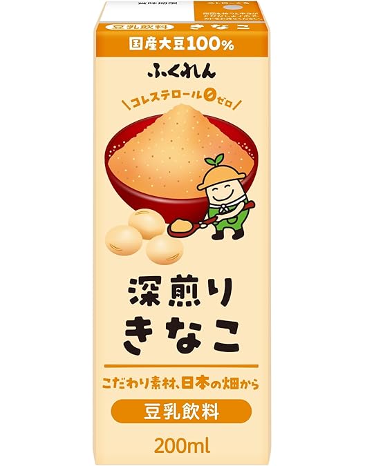 Amazon.co.jp: トーラク おいしさスッキリきな粉豆乳飲料200ml×24本