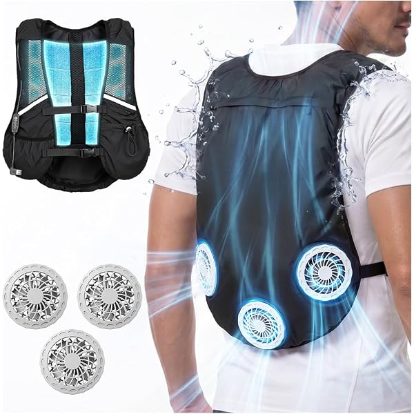 Amazon.co.jp: 【2026夏業界初•独創モデル】 水冷ベスト 水冷服 冷却