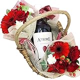 ワインと花 ギフトセット アモーレ・エテルノ オーガニック ロッソ