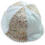 《オールシーズン対応》(日本製) Pample Mousse(パンプルムース) 水玉&小花柄 裏地UVカット帽子 46cm /CR NO.DP-71606