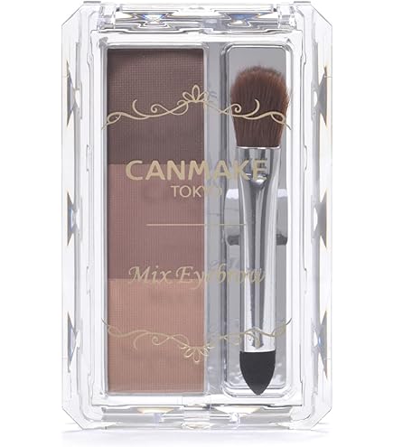 Amazon.co.jp: キャンメイク ミックスアイブロウカラー C01 チャーム