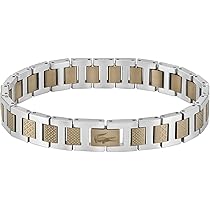 Amazon | [Lacoste] メトロポールリンクブレスレット 男性用