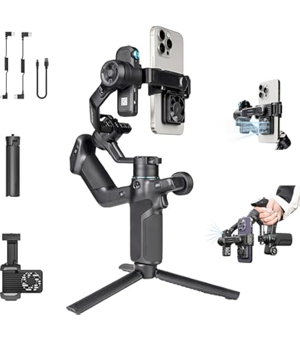 Amazon.co.jp: Feiyutech AK2000 3軸手持ち安定ジンバル ミラーレスと