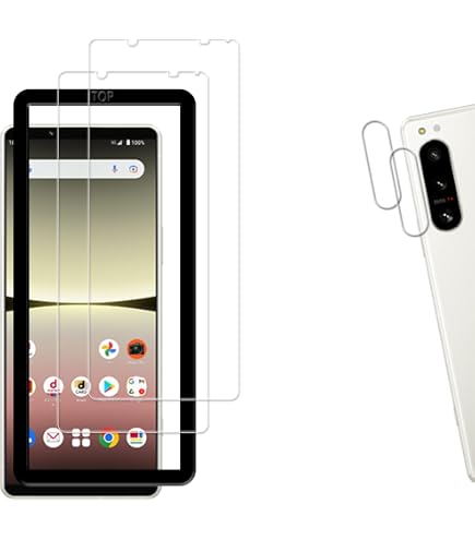 Amazon | 対応 Xperia 5 IV ケース + Xperia 5 IV ガラスフィルム
