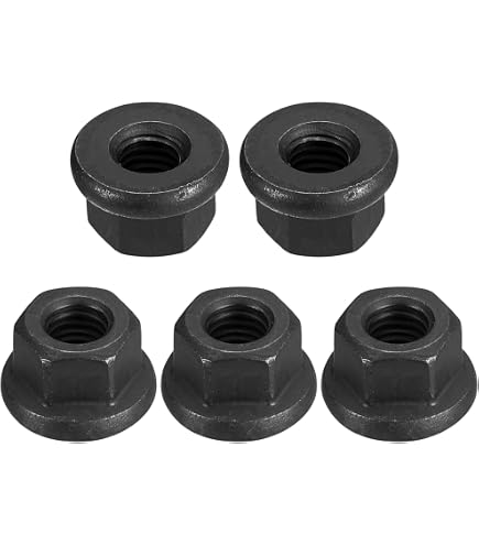 Uxcell M8 Carbon Steel Flat Washers – 25 Pack, 16mm OD X 1.5mm Thick, Black Oxidized, Grade 8.8 For Mechanical & Automotive Use