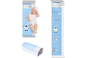 mangoking 身長計 赤ちゃん 身長 ベビースケール 乳幼児用 身長測定器 乳児用 置くだけ 簡単 (ブルー)