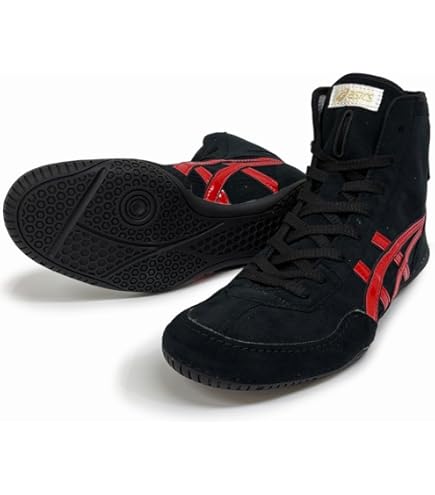 ASICS WRESTLING メンズ シューズ ブラック Amazon.com | ASICS Men's Snapdown 4 Wrestling Shoes, 5