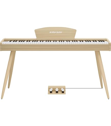 Amazon | 電子ピアノ 88鍵盤 木製 ピアノ 88鍵 Digital Piano ペダル