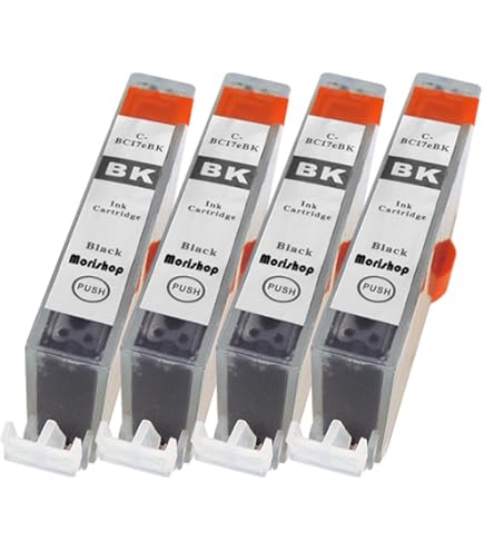Amazon.co.jp: BCI-7eBK キヤノン 互換インク ブラック 4個セット