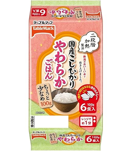 Amazon | 東洋水産 あったかごはん やわらかめ炊き 3個パック 150g x 3