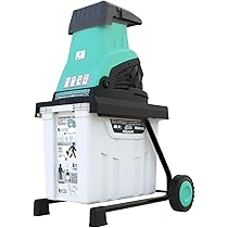 木材粉砕機 1450Wウッドチッパー 電動ガーデンシュレッダー 園芸用電動粉砕機 Amazon | ウッドチッパー 電動ガーデンシュレッダー 園芸用電動