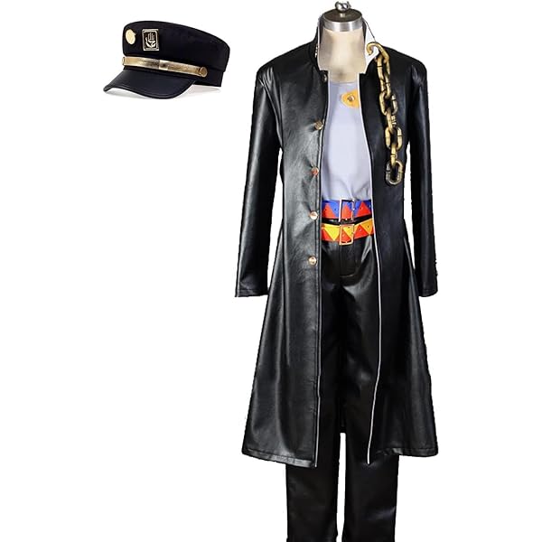 Amazon.co.jp: [UD] ジョジョの奇妙冒 空条承太郎 コスプレ衣装+帽 風