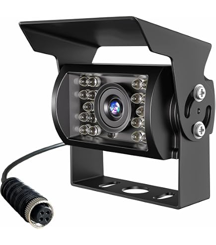 Amazon | ドリームメーカー バックカメラ トラック用 赤外線 暗視 12V