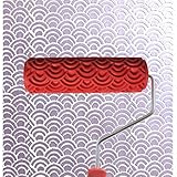 P Prettyia ペイントローラー　壁ペイント　塗装ツール　DIY　インテリア　7インチ　交換可能