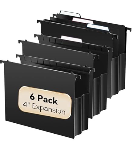 Plastic Expanding Hanging File Folders For Filing Cabinet - View #8