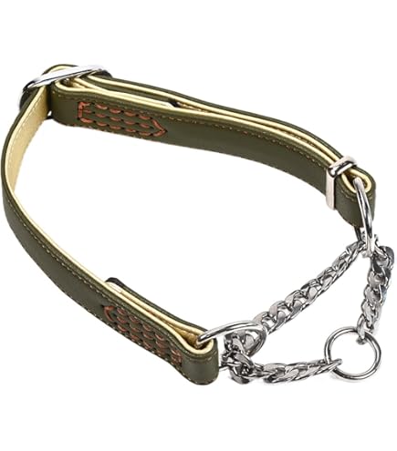 Amazon | segawa 瀬川 ドイツナメシ革製 チョーク しつけ 皮首輪 の型