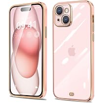 Amazon.co.jp: fusinong ケース 用の iPhone 15 クリア 透明 耐衝撃