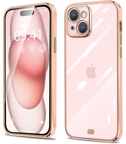 Amazon.co.jp: JETech iPhone 15用 ケース (ピンク) | ソリッドカラー