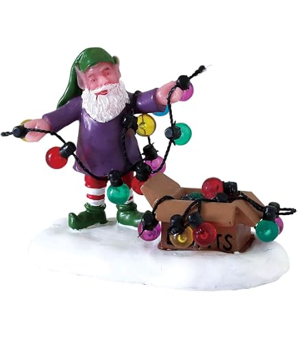 Lemax Vail Village - Muñeco De Nieve "Trabajo En Equipo" Para Pueblos Navideños - Accesorio Decorativo Nº 03511