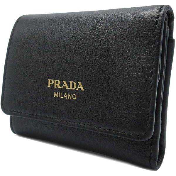 Amazon | [Prada] [プラダ] 三つ折り 財布 サフィアーノ