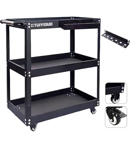 Amazon｜PTUWODS スチールラック本体 高耐荷重収納棚 メタルラック