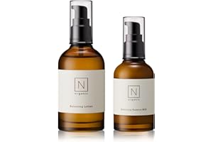 【パワーアップ乳液】 N organic Basic スキンケアセット（化粧水 新乳液） (約2ヶ月分) 保湿 肌荒れ 透明感 赤CICA 柑橘系の香り エヌオーガニック