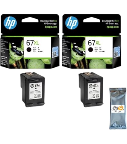 3YM57AA 純正プリンターインク 67 XL 黒 7セット e-TREND｜HP 3YM57AA [HP 67XL インクカートリッジ 黒]
