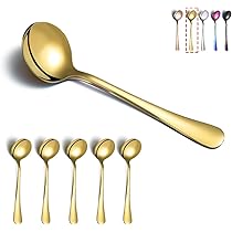 Amazon.co.jp: Kyraton 6ピース ステンレススチール スープ