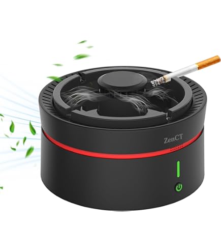 最新型 タバコ灰皿&空気清浄機 楽天市場】灰皿 スマート空気清浄機 第1位 脱臭機 超強い吸引力 卓上