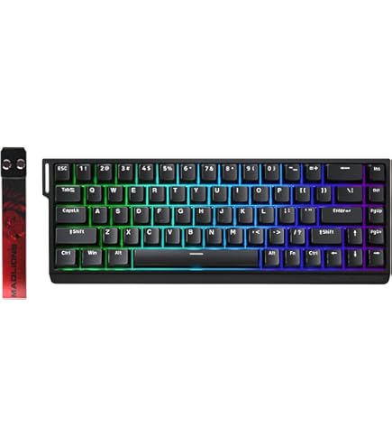 Amazon | 61/68 キー MAD60/68 HE 磁気スイッチキーボードホット