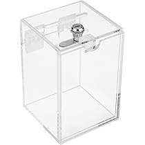 Amazon.co.jp: イーウーサプライ L型開閉アクション 鍵付き 貯金