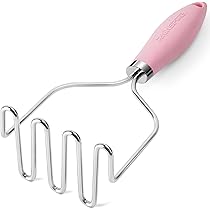 Stainless Steel Pizza Cutter With Pink Non-Slip Handle - Super Sharp Wheel, Easy Clean & Store