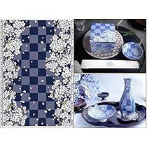 るるポーセラーツ白磁セット♡お重他、焼成ラック、和柄転写紙 Amazon.co.jp: ポーセラーツ 転写紙 【白磁用】櫻の宴・瑠璃色