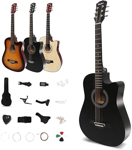 Amazon | 弥音閣41インチ総単板ギター,オールアコースティックギター
