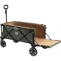 Amazon | TIMBER RIDGE アウトドアワゴン 折り畳み 長物対応