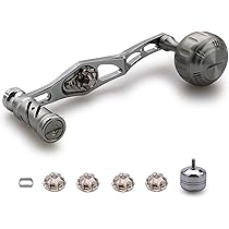 お買い得転売ハンドル　ダイワ　シマノ 楽天市場】55-60mm可変 リール ハンドル 新型 24.5mm ハンドル