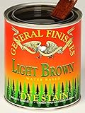 General Finishes DPL Water Based Dye, 1 pint, Light Brown [並行輸入品]