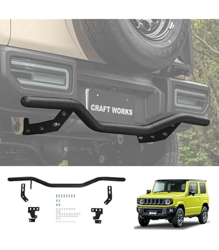 Amazon | ROADER ジムニーシエラ JB64 リアバンパー JB74 アルミ 