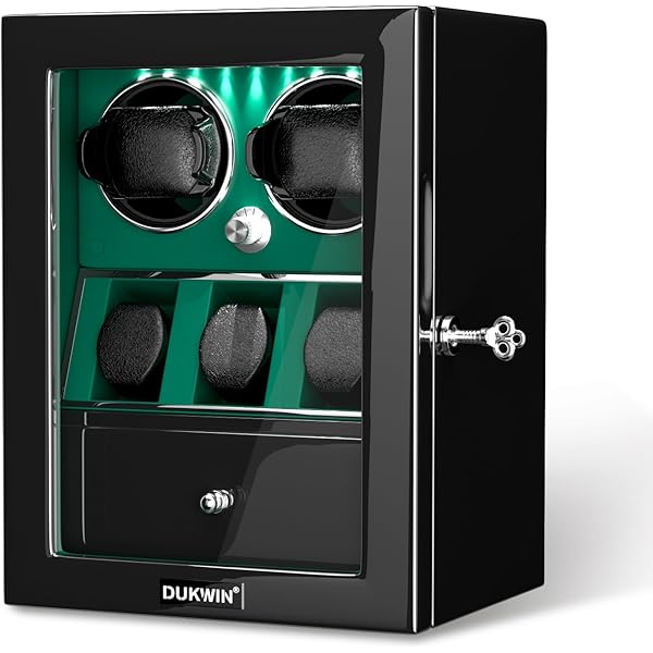 Amazon | DUKWIN ワインディングマシーン 4本巻き+6本収納 ウォッチ