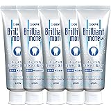 ライオン歯科材 ペースト ホワイトニング ブリリアントモア ダブル ナチュラルペパーミント(90g) 5本【Brilliant more w】歯科専売品 ホワイトニング