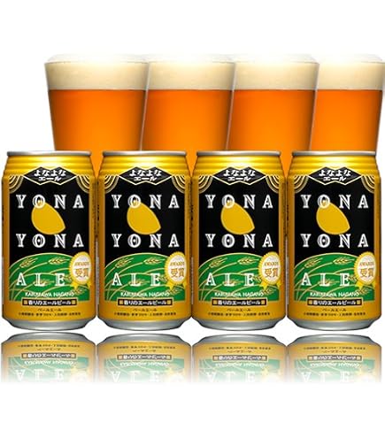 Amazon.co.jp: ヤッホーブルーイング よなよなエール 350ml 6本 : 食品