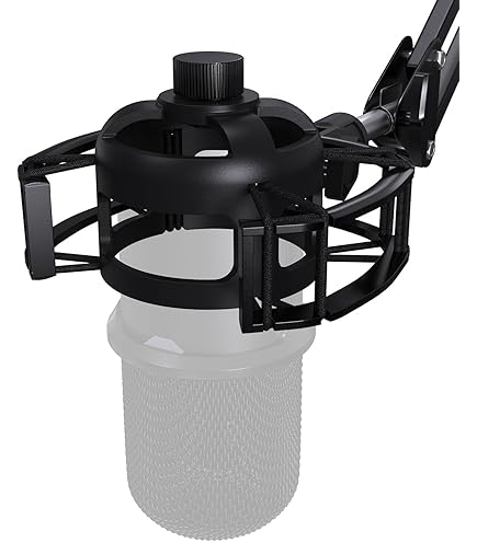 Amazon.co.jp: Etour HyperX Quadcast対応 マイクショックマウント