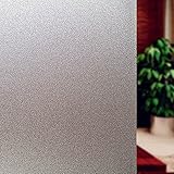 Bloss Etched Frosted Privacy Window Film Glass Door/wall Film Avoid Glass Burst 17.7-by-78.7-inch [並