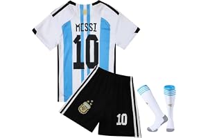 YIHFTE Soccer Jerseys for Youth Sport Football Training Uniform Soccer Jersey Fans Shirt Kit Set with T-Shirt Trunks Socks